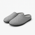 Graue Wollslipper - Gorvell Schuhe