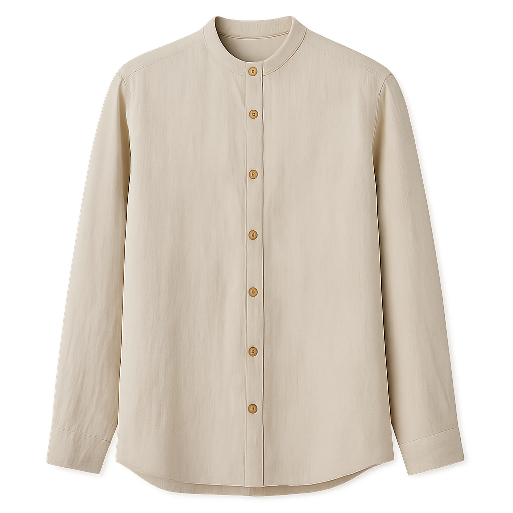 Leinenhemd Beige - Gorvell Hemden