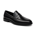 Schwarze Ledermokassins - Gorvell Schuhe