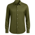 Seidenhemd Olive - Gorvell Hemden